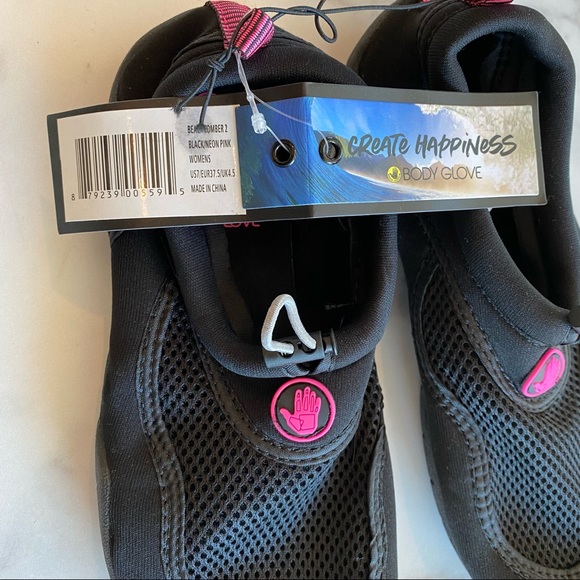 BODY GLOVE Beachcomber Aquasock Ocean River Lake Swim Surf Slip On Water Shoes - Picture 3 of 5